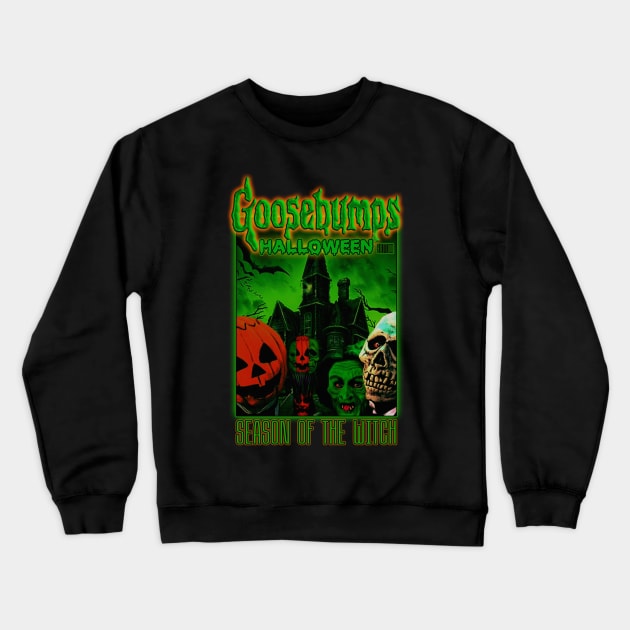 Goosebumps Halloween Edition Crewneck Sweatshirt by The Dark Vestiary